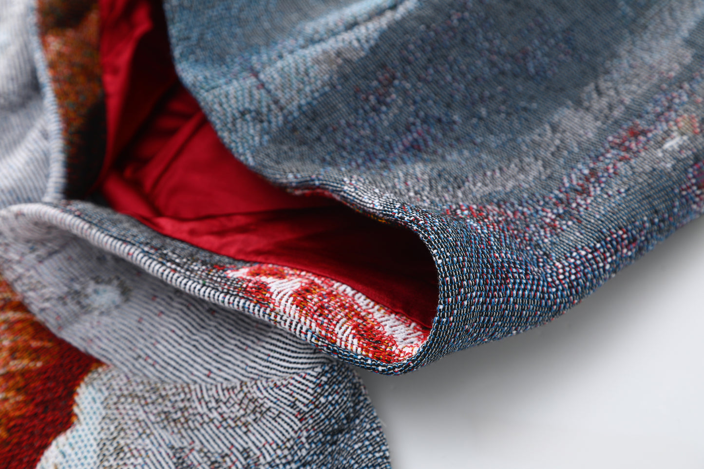"OUR LADY OF GUADALUPE" TAPESTRY JACQUARD FABRIC PULLOVER HOODIE