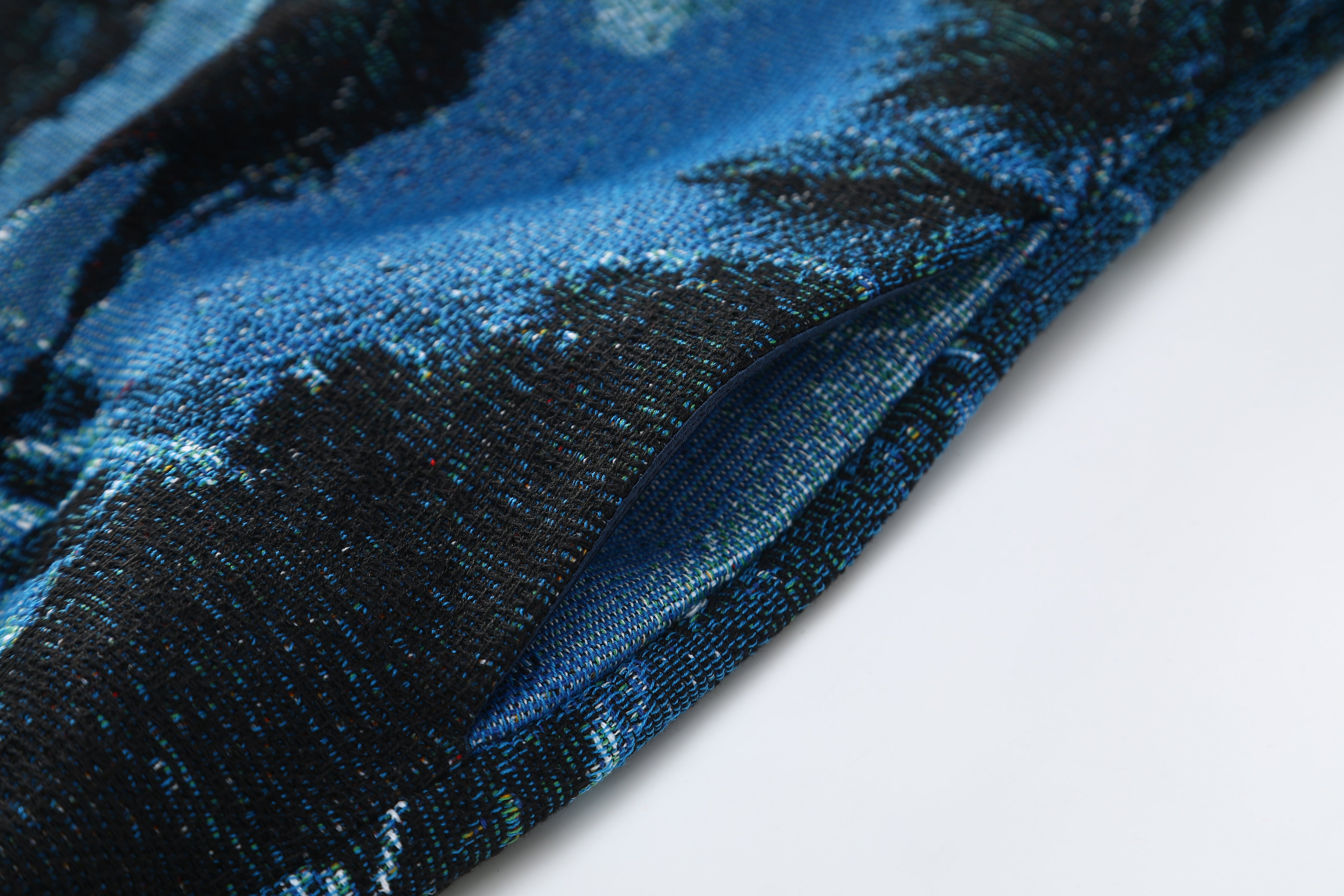 "THREE WISE MEN" TAPESTRY JACQUARD FABRIC PULLOVER HOODIE - nickscacchetti