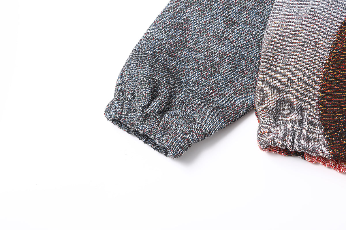 "Frank Ocean" TAPESTRY JACQUARD FABRIC PULLOVER HOODIE - nickscacchetti