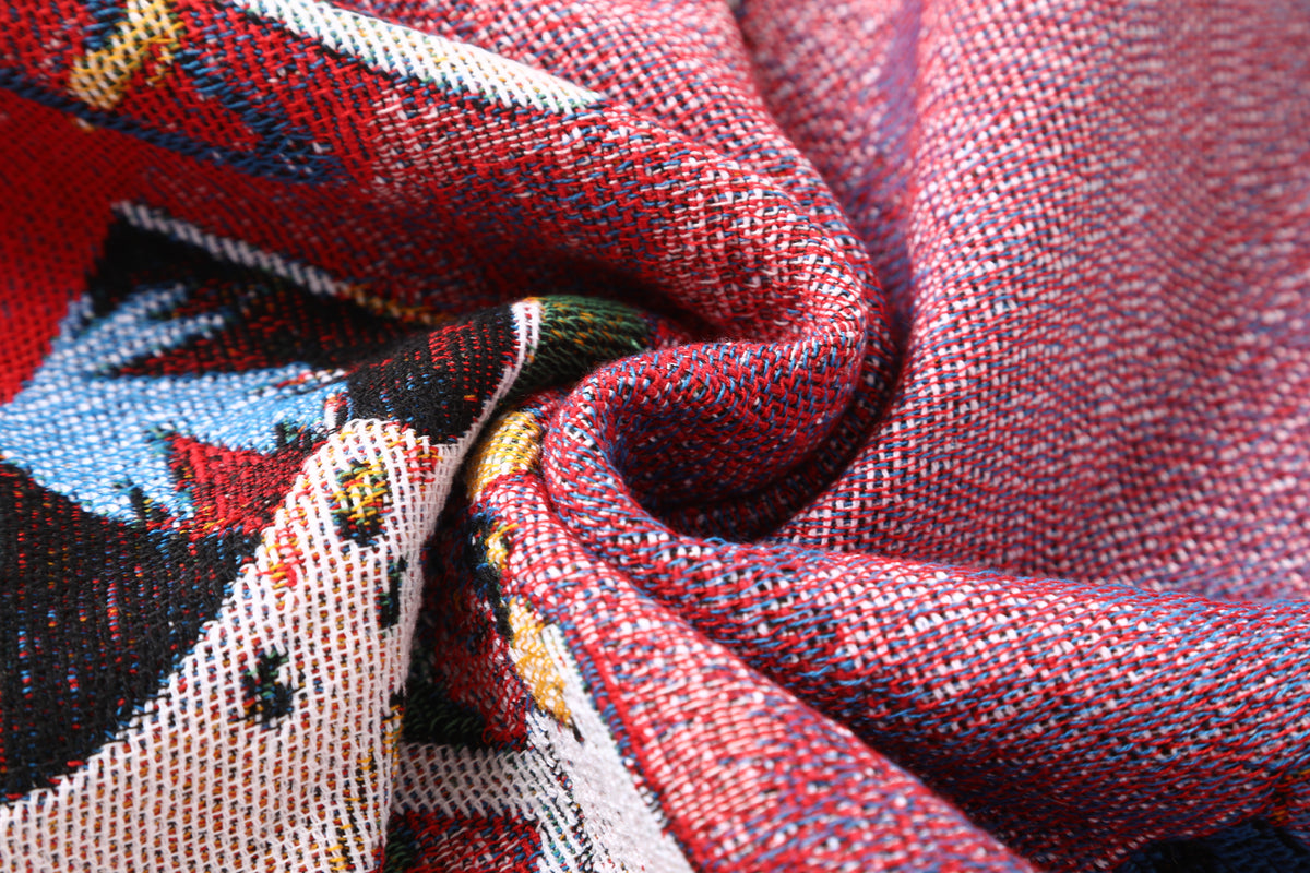 "GRADUATION" TAPESTRY JACQUARD FABRIC PULLOVER HOODIE - nickscacchetti