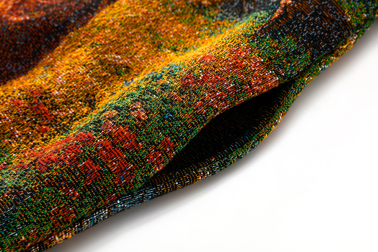 "HEAVENS MEADOW" TAPESTRY JACQUARD FABRIC PULLOVER HOODIE