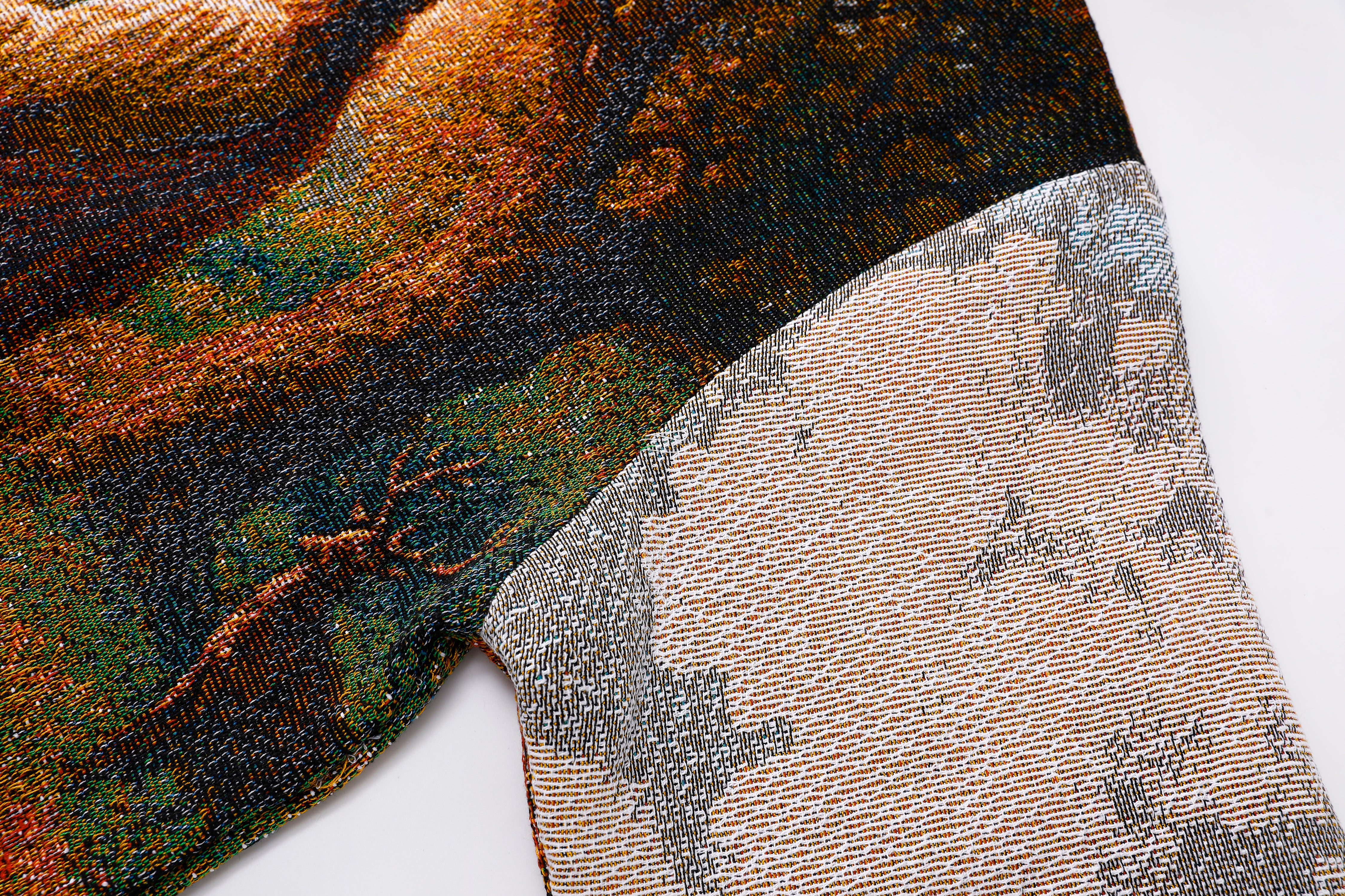 "HEAVENS MEADOW" TAPESTRY JACQUARD FABRIC PULLOVER HOODIE - nickscacchetti