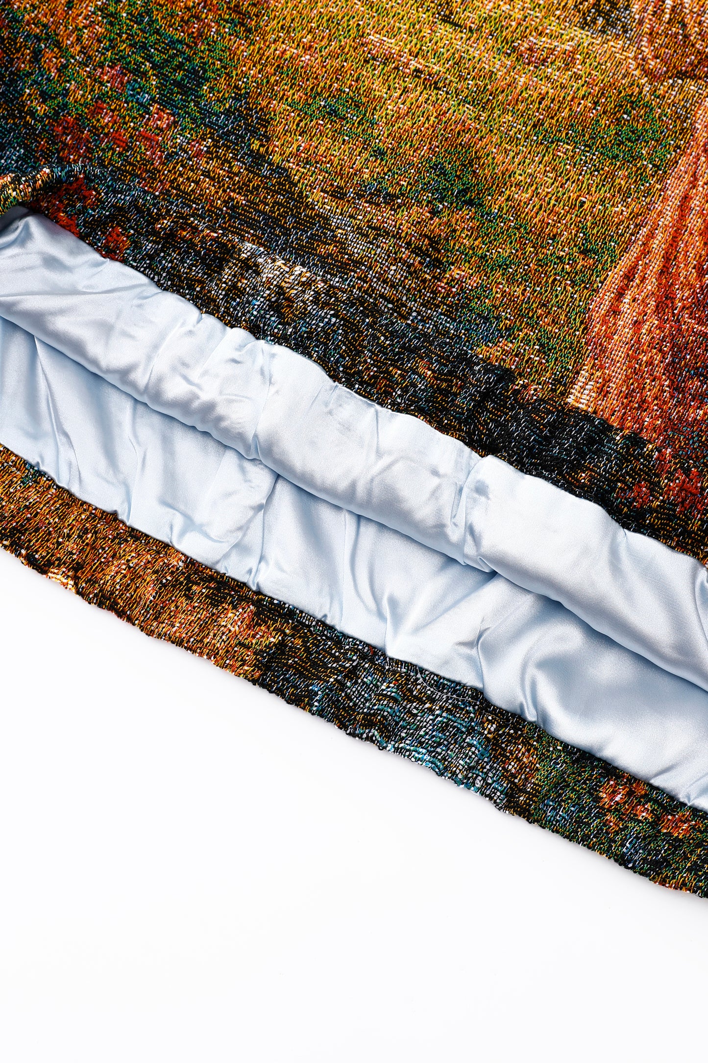 "HEAVENS MEADOW" TAPESTRY JACQUARD FABRIC PULLOVER HOODIE