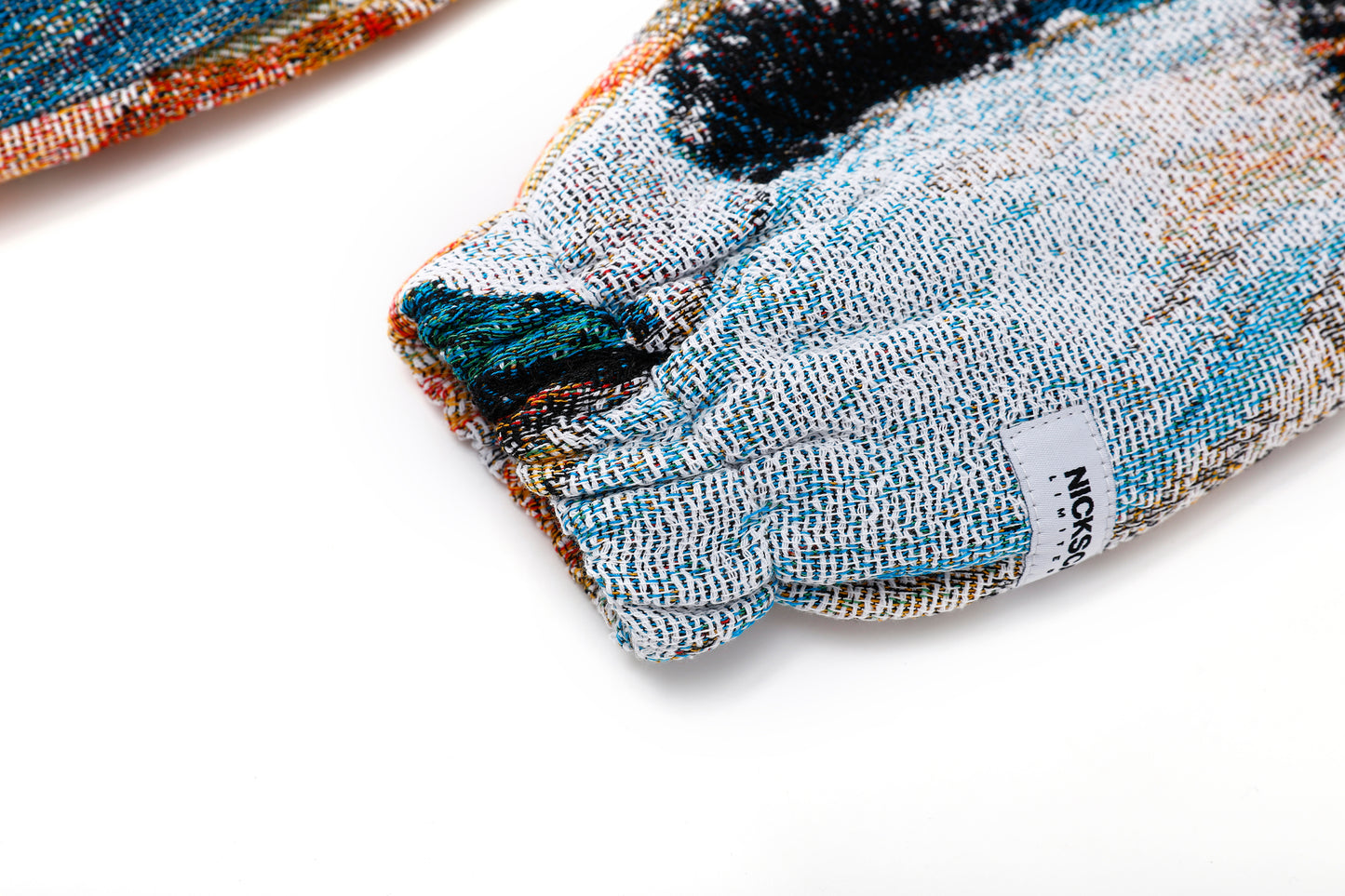 "VAN GOGH SELF PORTRAIT" TAPESTRY JACQUARD FABRIC PULLOVER HOODIE