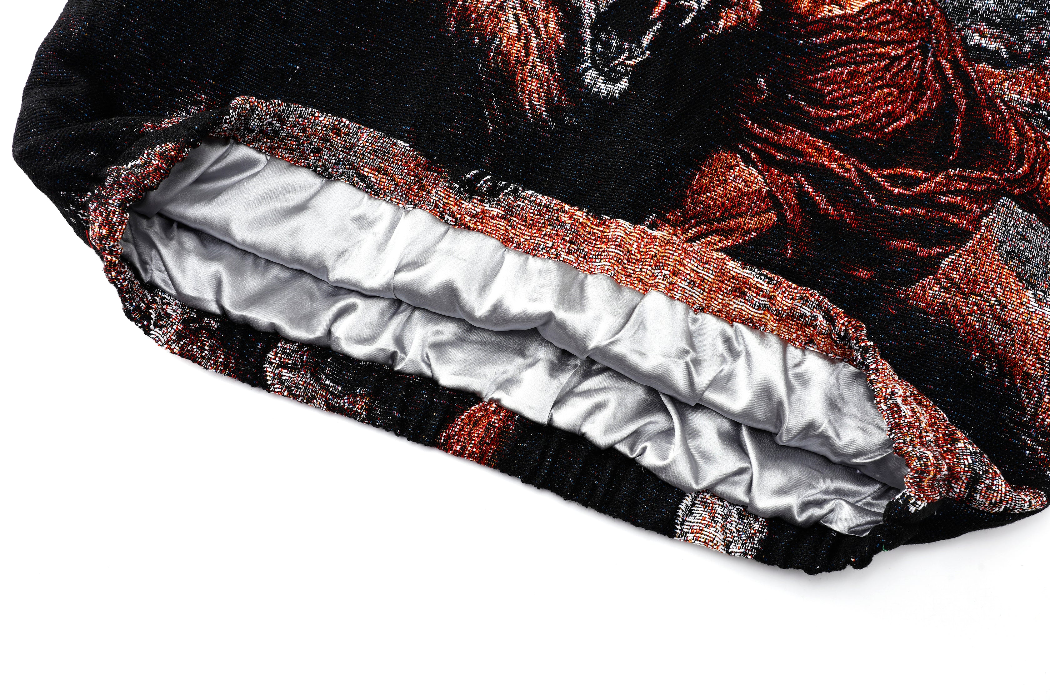 "SAMSON SLAYING THE LION" TAPESTRY JACQUARD FABRIC PULLOVER HOODIE - nickscacchetti