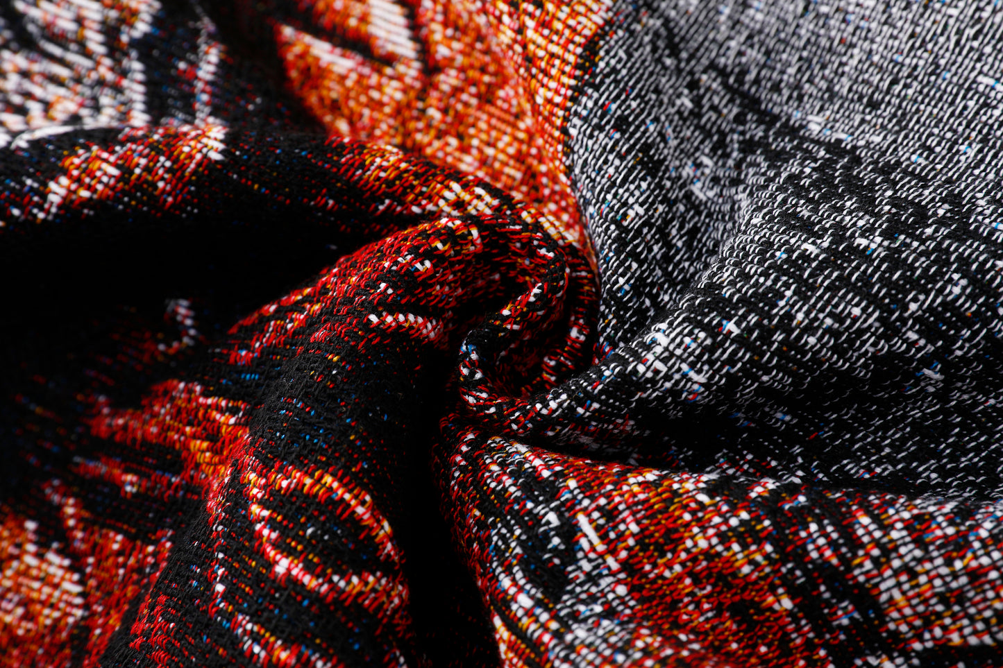 "SAMSON SLAYING THE LION" TAPESTRY JACQUARD FABRIC PULLOVER HOODIE