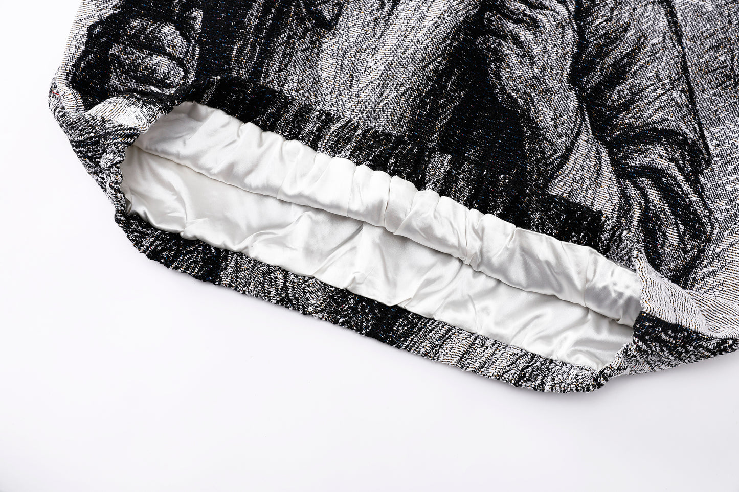 "SHEPARD OF JOY" TAPESTRY JACQUARD FABRIC PULLOVER HOODIE