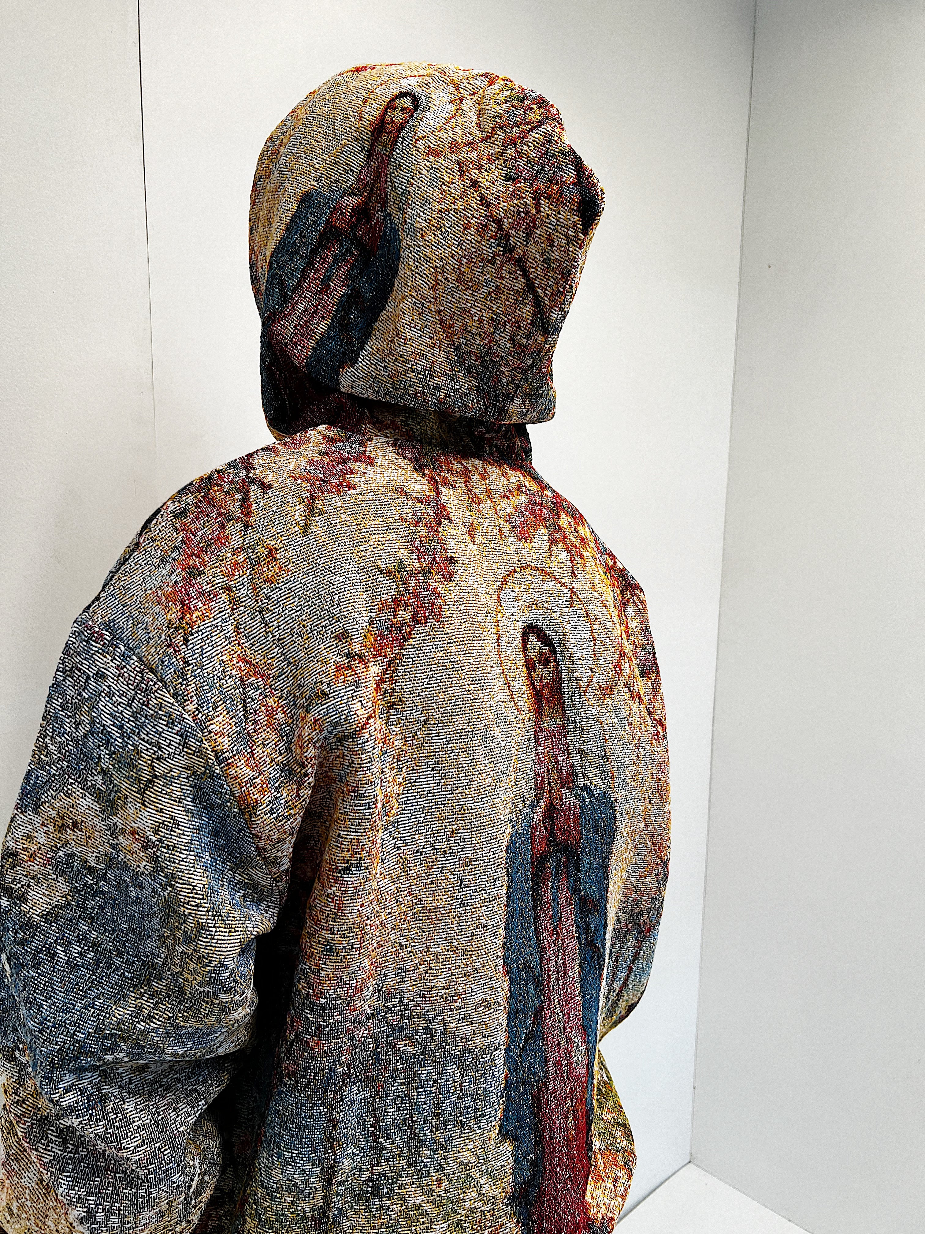 "LIGHT OF THE GARDEN" TAPESTRY JACQUARD FABRIC PULLOVER HOODIE - nickscacchetti