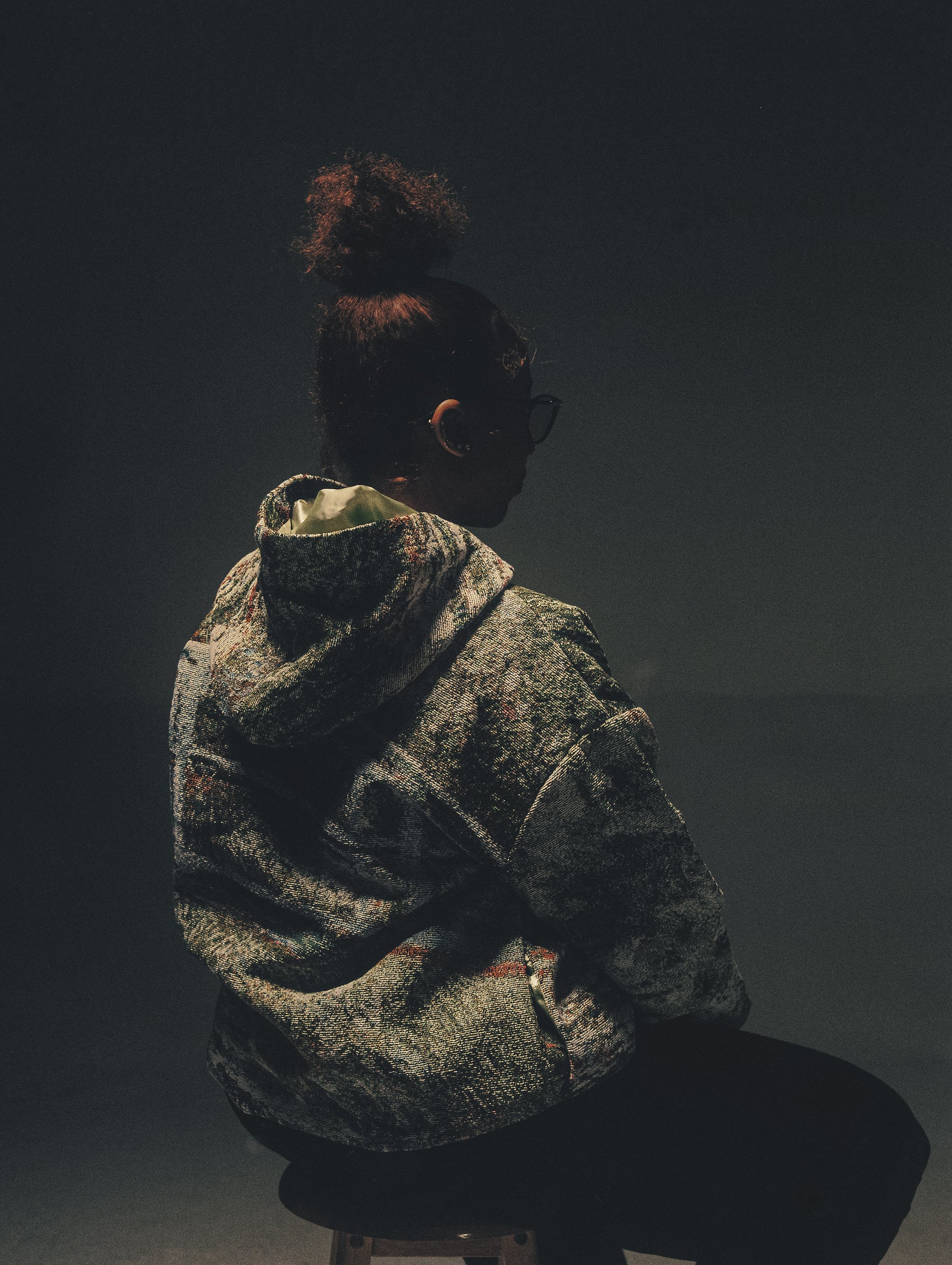 "MONET THE WATER LILY POND" TAPESTRY JACQUARD FABRIC PULLOVER HOODIE - nickscacchetti