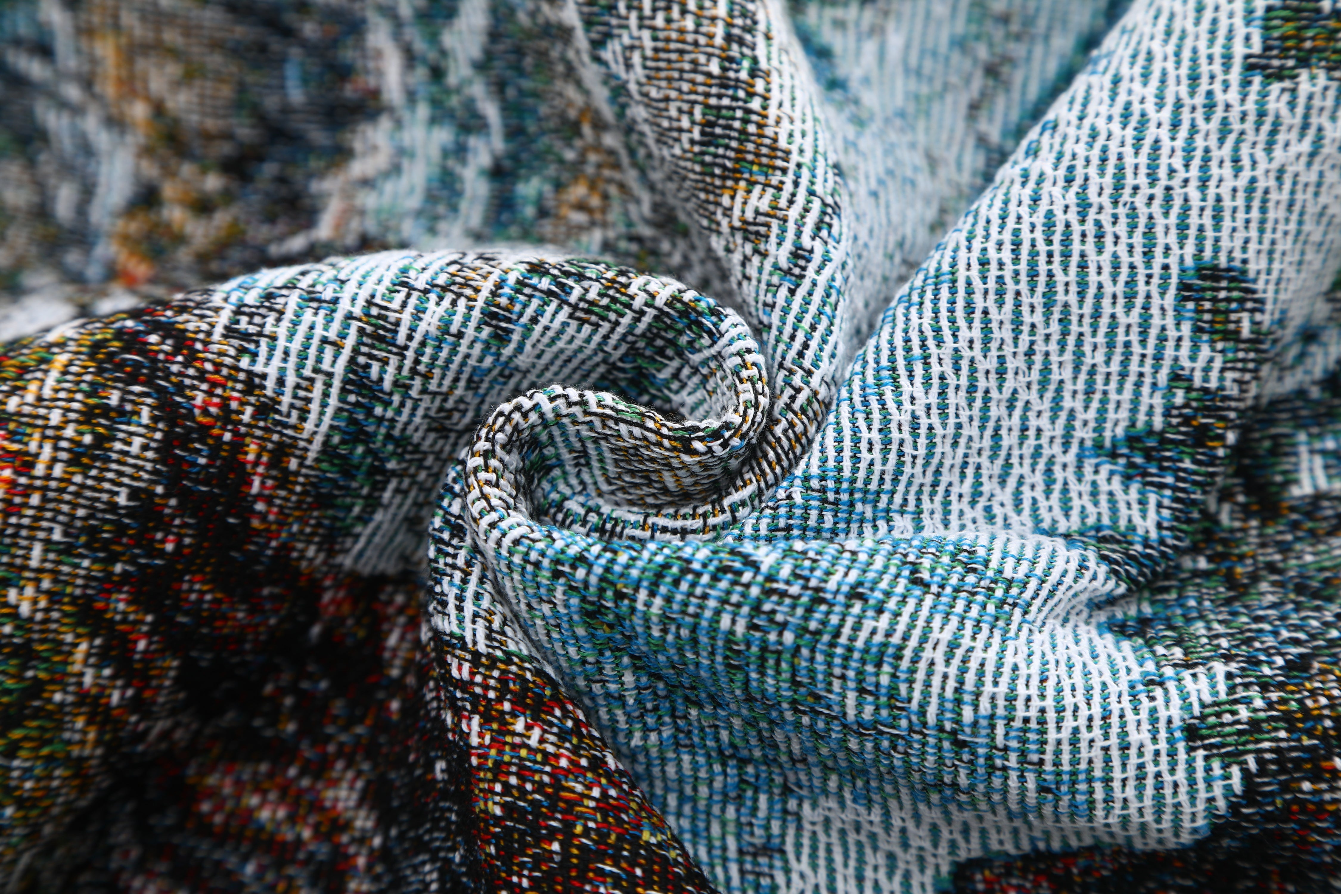 "GARDEN OF EDEN" TAPESTRY JACQUARD FABRIC PULLOVER HOODIE - nickscacchetti