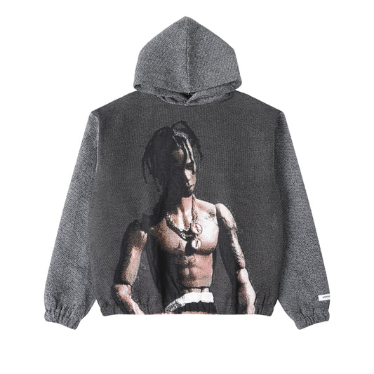 "RODEO" TAPESTRY JACQUARD FABRIC PULLOVER HOODIE - nickscacchetti
