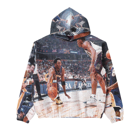"Kobe" TAPESTRY JACQUARD FABRIC PULLOVER HOODIE - nickscacchetti