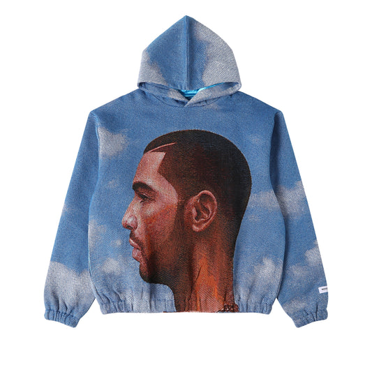 "DRAKE" TAPESTRY JACQUARD FABRIC PULLOVER HOODIE - nickscacchetti