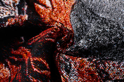 "SAMSON SLAYING THE LION" TAPESTRY JACQUARD FABRIC PULLOVER HOODIE