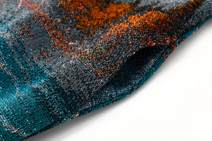 "HEAVEN & EARTH" TAPESTRY JACQUARD FABRIC PULLOVER HOODIE