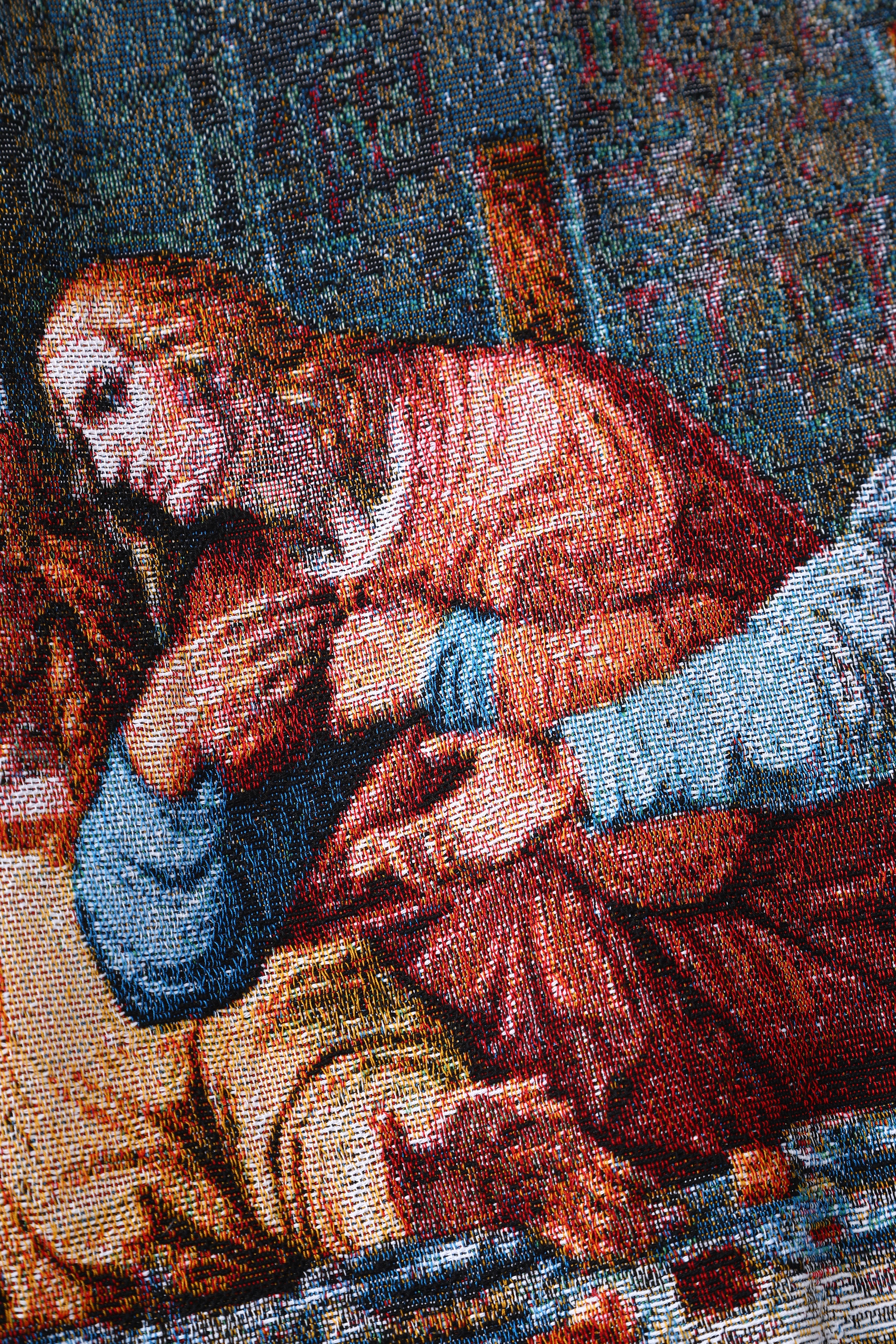 "THE LAST SUPPER" TAPESTRY JACQUARD FABRIC PULLOVER HOODIE - nickscacchetti