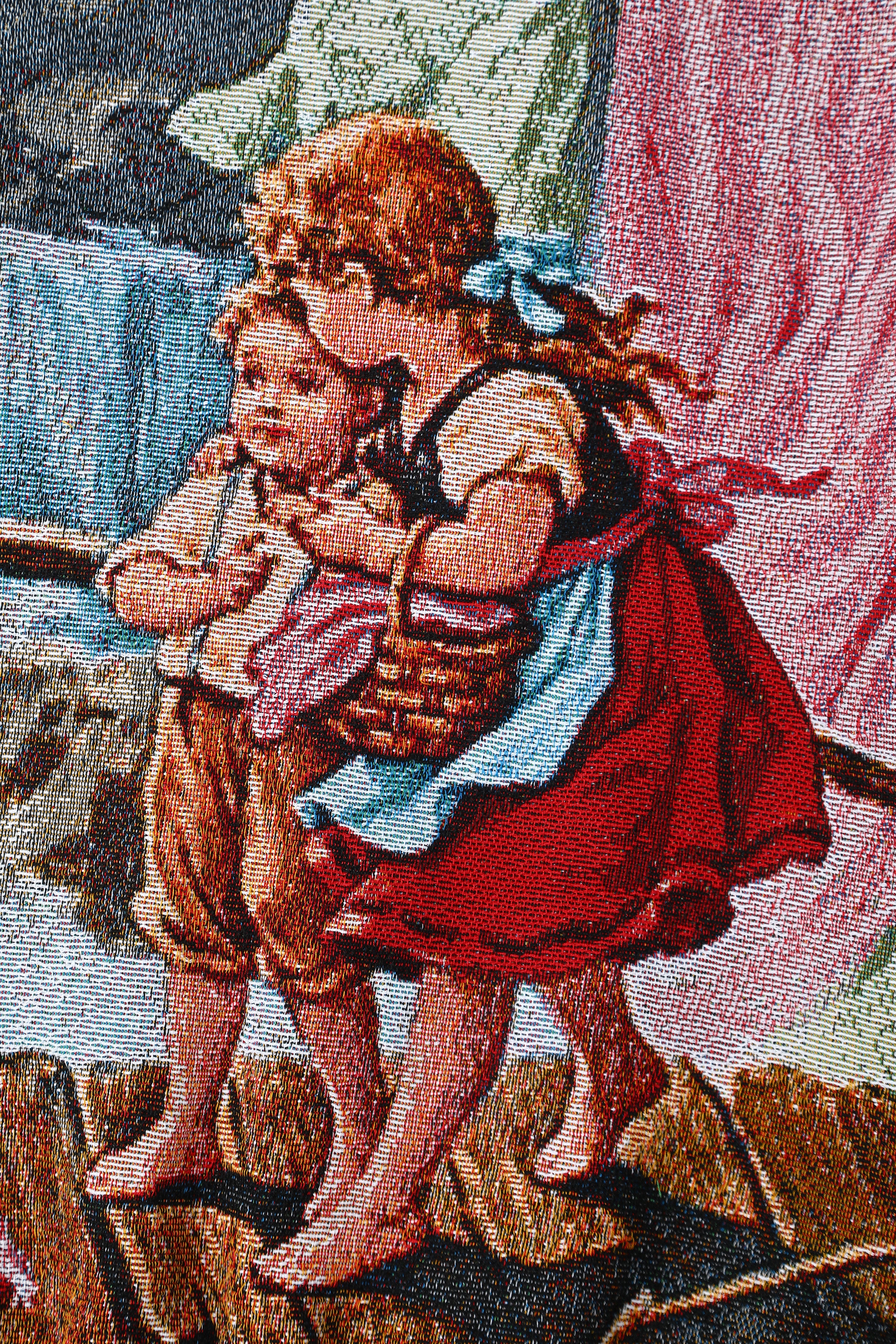 "GUARDIAN ANGEL" TAPESTRY JACQUARD FABRIC PULLOVER HOODIE - nickscacchetti