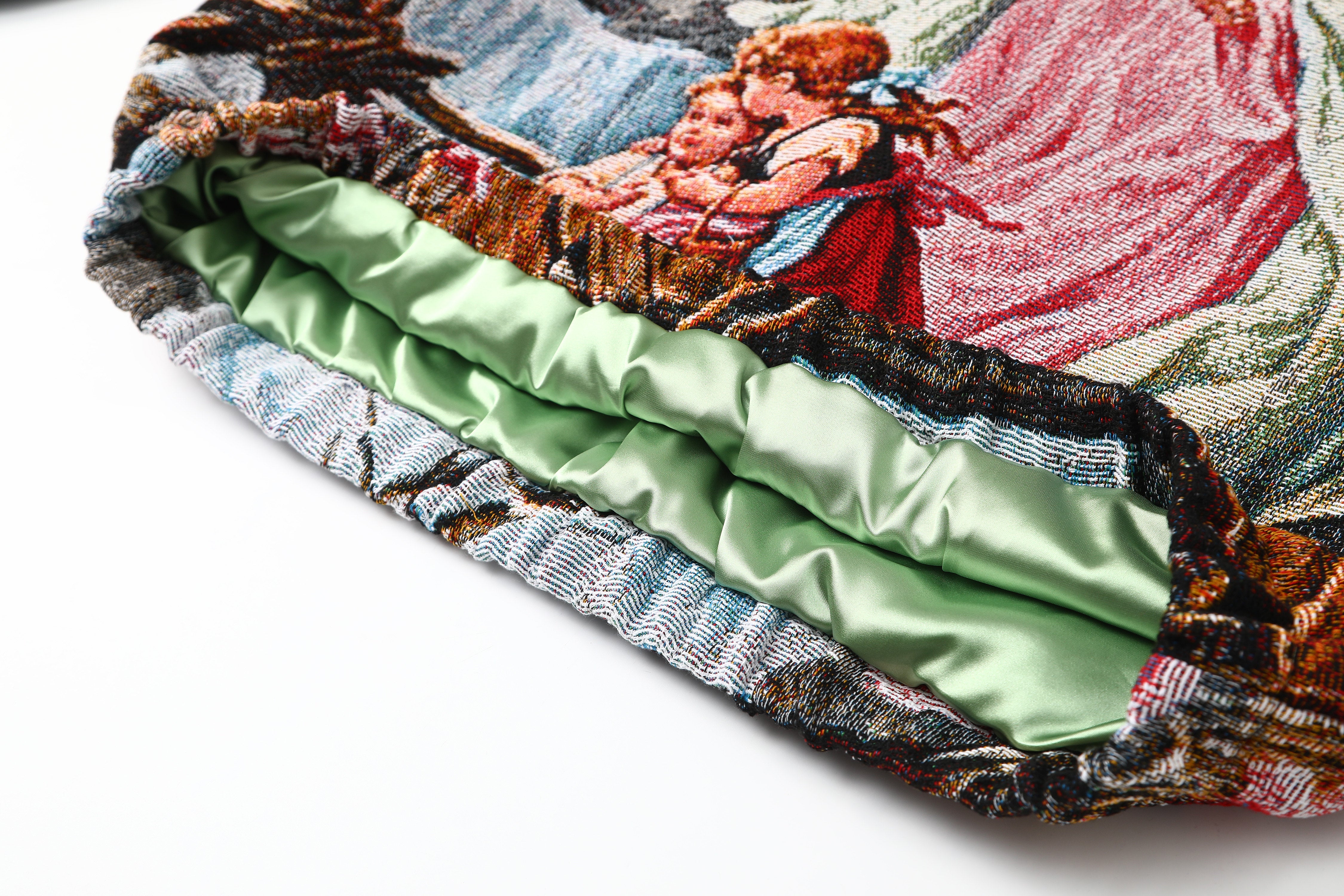 "GUARDIAN ANGEL" TAPESTRY JACQUARD FABRIC PULLOVER HOODIE - nickscacchetti